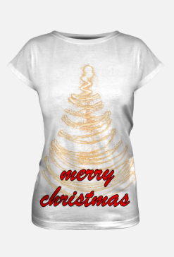 Koszulka damska Merry Christmas Święta Fullprint