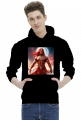 Bluza z kapturem z nadrukiem Fantasy Czerwony Indianin 2