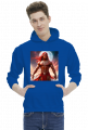 Bluza z kapturem z nadrukiem Fantasy Czerwony Indianin 2