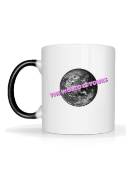 Kubek zmieniający kolor The world is yours - 2S