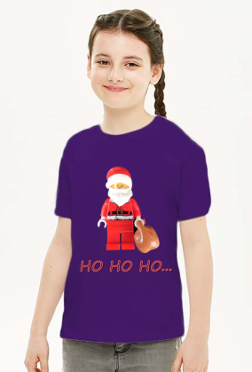 Koszulka dziewczęca Ho Ho Ho