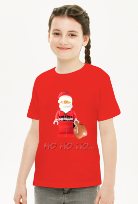 Koszulka dziewczęca Ho Ho Ho