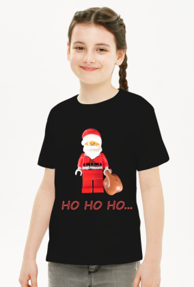 Koszulka dziewczęca Ho Ho Ho