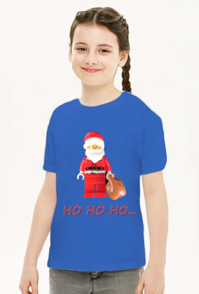 Koszulka dziewczęca Ho Ho Ho