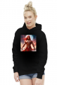 Bluza z kapturem z nadrukiem Fantasy Czerwony Indianin 2