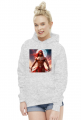 Bluza z kapturem z nadrukiem Fantasy Czerwony Indianin 2