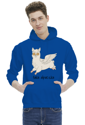 taka alpaczka - hoodie men