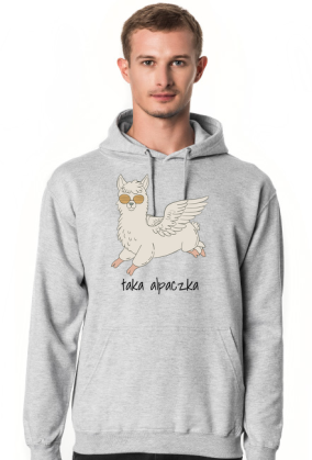 taka alpaczka - hoodie men