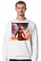 Bluza z nadrukiem Fantasy Czerwony Indianin 3