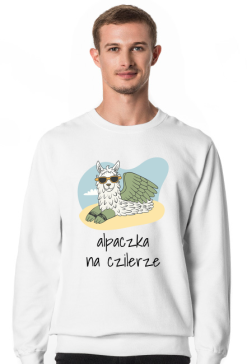 alpaczka na czilerze - sweatshirt men