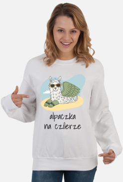 alpaczka na czilerze - sweatshirt women