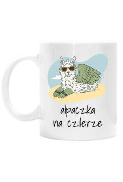 alpaczka na czilerze - mug