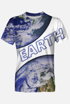 Koszulka męska Earth Ziemia Fullprint