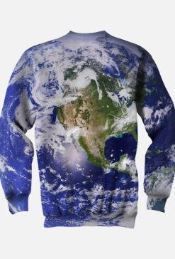 Bluza męska Earth Ziemia Fullprint