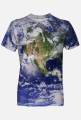 Koszulka męska Earth Ziemia Fullprint v2