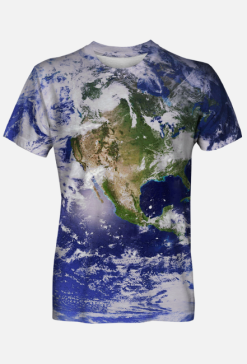 Koszulka męska Earth Ziemia Fullprint v2