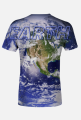 Koszulka męska Earth Ziemia Fullprint v2