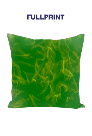 Poduszka Green flames Fullprint