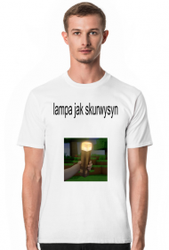 Koszulka Męska "lampa jak sku**ysyn"