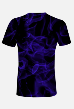 Koszulka męska Blue flames Fullprint