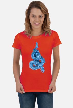 Koszulka damska Chinese dragon smok