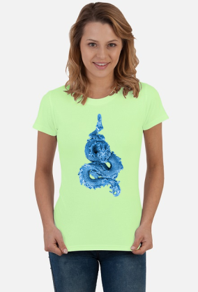 Koszulka damska Chinese dragon smok