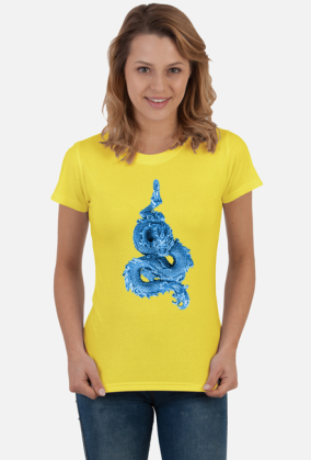 Koszulka damska Chinese dragon smok