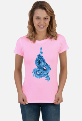Koszulka damska Chinese dragon smok