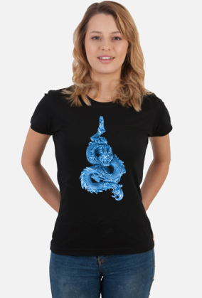 Koszulka damska Chinese dragon smok