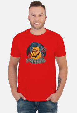 Koszulka męska na Halloween.