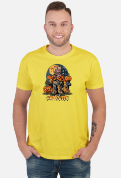 Koszulka męska na Halloween.