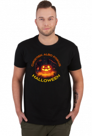 Koszulka męska - Halloween - cukierek albo psikus
