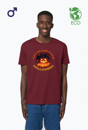 Koszulka męska- Halloween - cukierek albo psikus Koszulka damska- Halloween - cukierek albo psikus