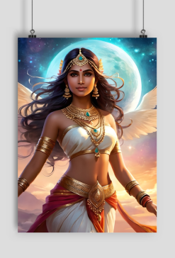 Plakat pionowy A1 Fantasy Ksiezniczka 1