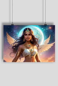 Plakat poziomy A2 Fantasy Ksiezniczka 1