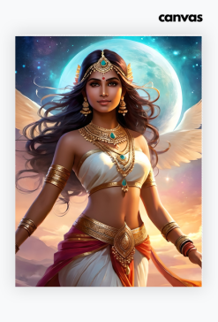 Plakat obraz canvas pionowy A2 Fantasy Ksiezniczka 1
