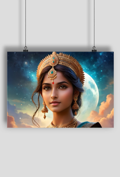 Plakat poziomy A1 Fantasy Ksiezniczka 2