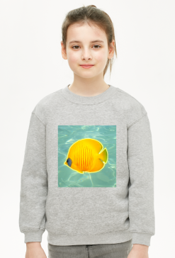 Bluza dziewczęca Żółta ryba