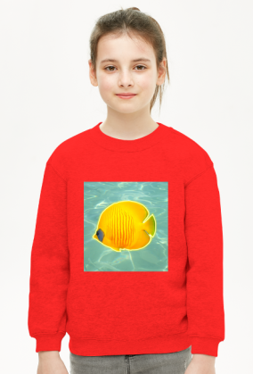 Bluza dziewczęca Żółta ryba