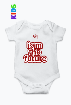 Body niemowlęce JPRDL I am the future, białe