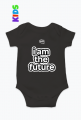 Body niemowlęce JPRDL I am the future, czarne