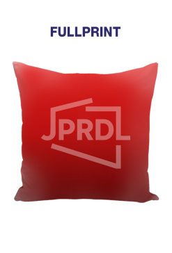 Poduszka JPRDL fullprint czerwona