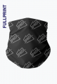 Komin JPRDL unisex fullprint czarny v1