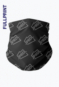 Komin JPRDL unisex fullprint czarny v1