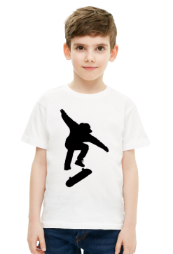 Koszulka chłopięca Skateboarding Skate Street style