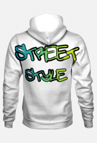 Bluza męska z kapturem Skateboarding Skate Street style Fullprint