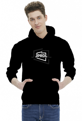 Bluza JPRDL męska z kapturem czarna v1