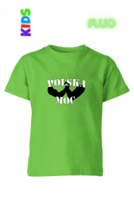 Koszulka dziecięca Polska moc