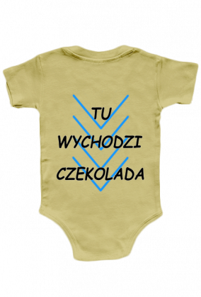 Body dziecięce Soczek i czekolada humor