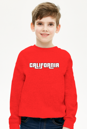 Bluza chłopięca napis California